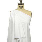 Recycled Swimwear Tricot, UV Protective - White - Santorini Plus Collection