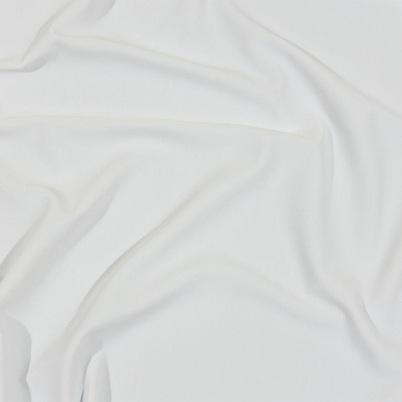 Recycled Swimwear Tricot, UV Protective - White - Santorini Plus Collection