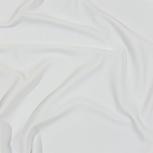 Recycled Swimwear Tricot, UV Protective - White - Santorini Plus Collection