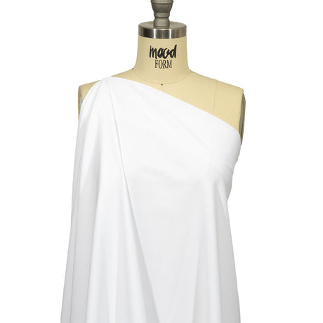 Recycled Swimwear Tricot, UV Protective - PFD White - Santorini Plus Collection