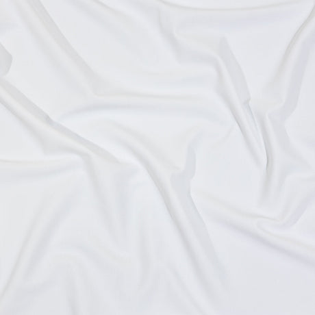 Recycled Swimwear Tricot, UV Protective - PFD White - Santorini Plus Collection