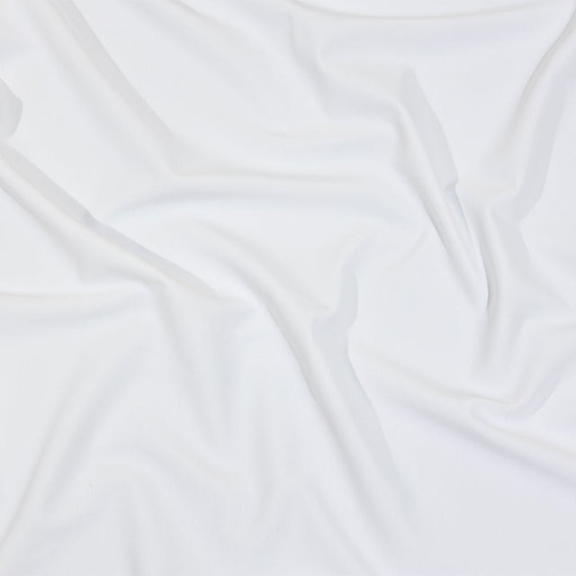Recycled Swimwear Tricot, UV Protective - PFD White - Santorini Plus Collection