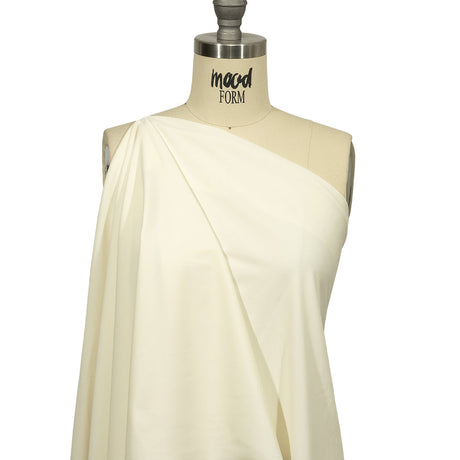 Recycled Swimwear Tricot, UV Protective - Ivory - Santorini Plus Collection