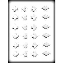 Hearts Spades Clubs Diamonds Hard Candy Mold