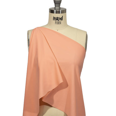 Recycled Swimwear Tricot, UV Protective - Peach Flower - Santorini Plus Collection