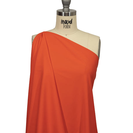 Recycled Swimwear Tricot, UV Protective - Coral - Santorini Plus Collection
