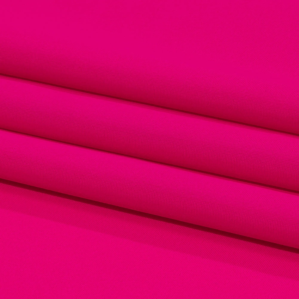 Recycled Swimwear Tricot, UV Protective - Neon Pink - Santorini Plus Collection