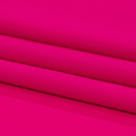Recycled Swimwear Tricot, UV Protective - Neon Pink - Santorini Plus Collection