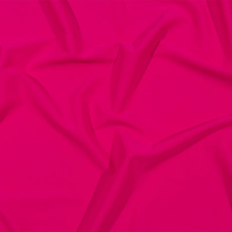 Recycled Swimwear Tricot, UV Protective - Neon Pink - Santorini Plus Collection