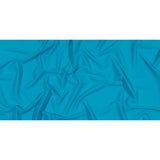 Recycled Swimwear Tricot, UV Protective - Cyan Blue - Santorini Plus Collection