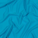 Recycled Swimwear Tricot, UV Protective - Cyan Blue - Santorini Plus Collection