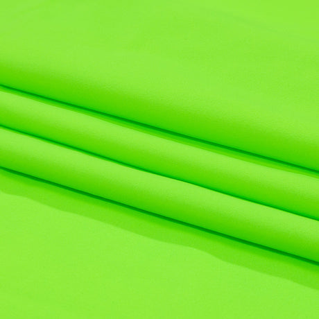 Recycled Swimwear Tricot, UV Protective - Acid Green - Santorini Plus Collection