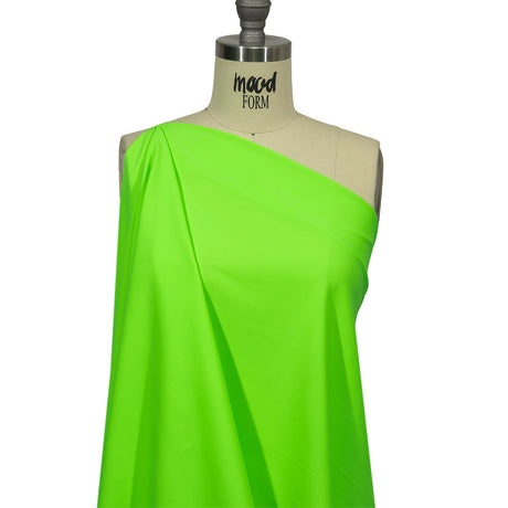 Recycled Swimwear Tricot, UV Protective - Acid Green - Santorini Plus Collection