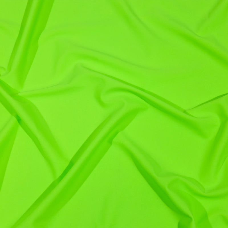 Recycled Swimwear Tricot, UV Protective - Acid Green - Santorini Plus Collection