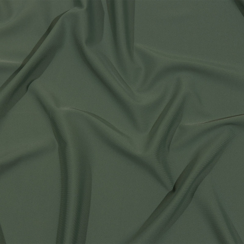 Recycled Swimwear Tricot, UV Protective - Olive - Santorini Plus Collection