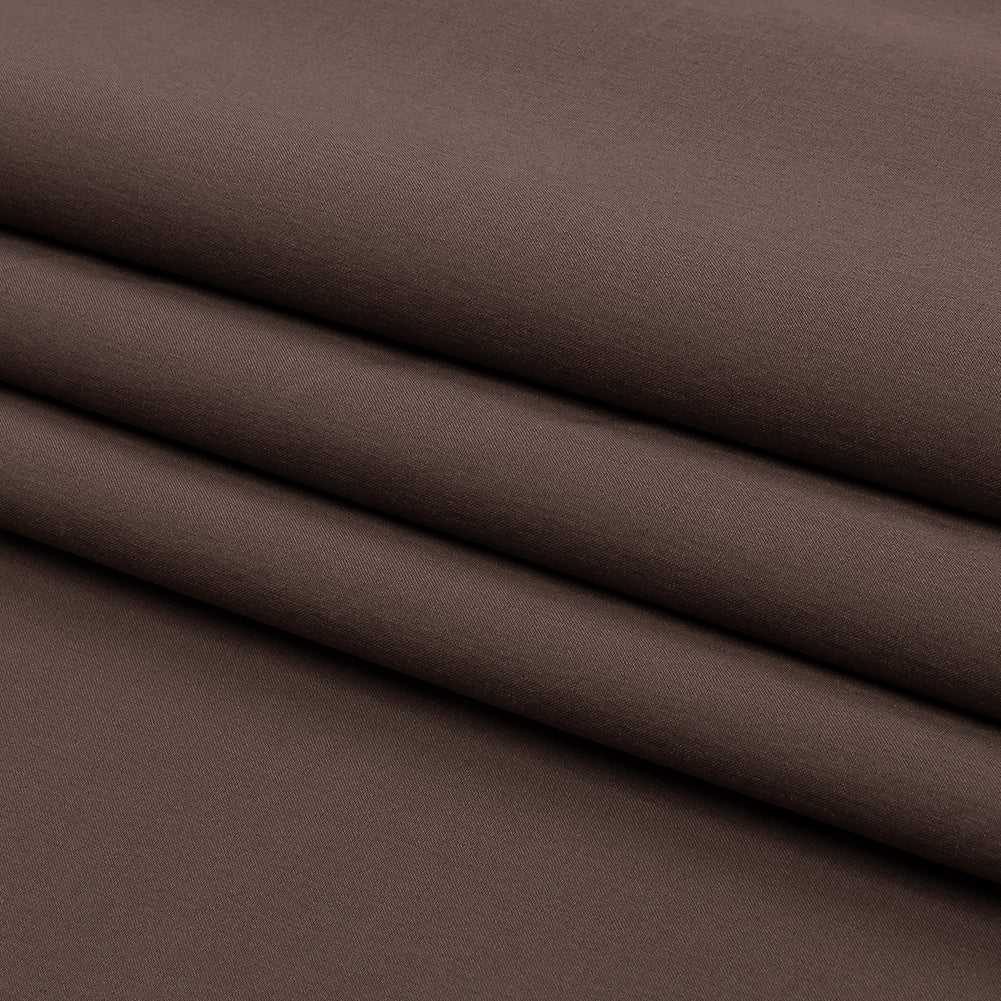 Dusty Mauve Stretch Polyester Woven