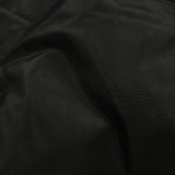 Black Zig Zag Polyester Quilted Coating