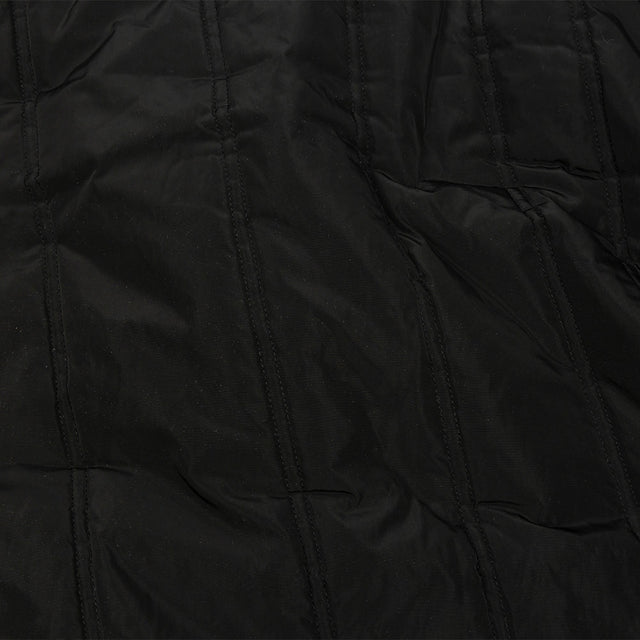 Black Zig Zag Polyester Quilted Coating