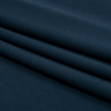 Maritime Blue Polyester Interlock Knit