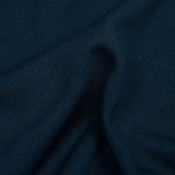 Maritime Blue Polyester Interlock Knit