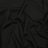 Black Onyx Polyester Interlock Knit