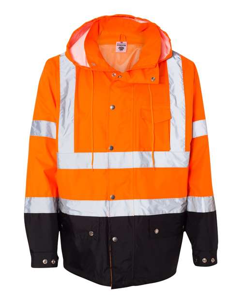 Kishigo Unisex Storm Cover Waterproof Rain Jacket