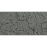 Heathered Gray Lightweight Stretch Recycled Polyester French Terry