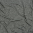 Heathered Gray Lightweight Stretch Recycled Polyester French Terry