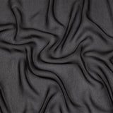 Famous Australian Designer Black Viscose Georgette