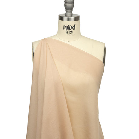 Famous Australian Designer Peach Viscose Georgette