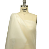 Famous Australian Designer White Asparagus Silk Organza
