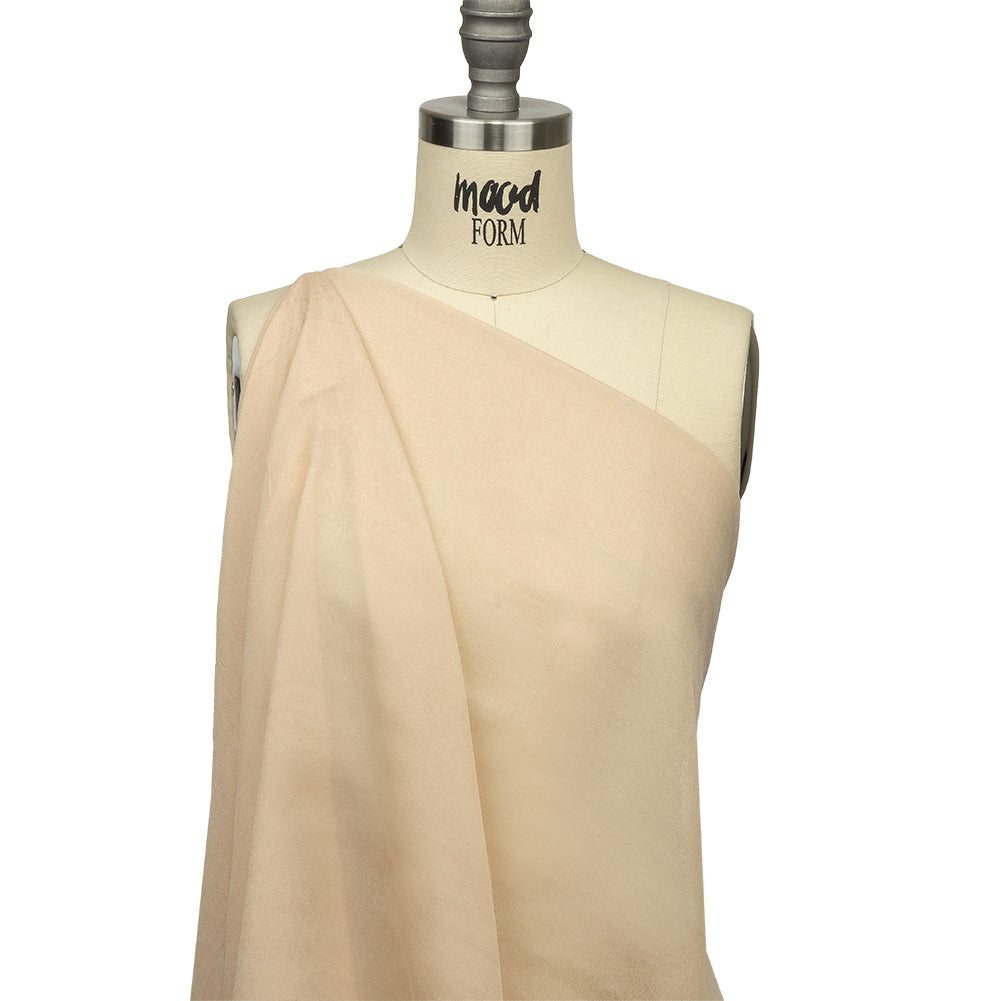 Famous Australian Designer Nude Viscose Georgette