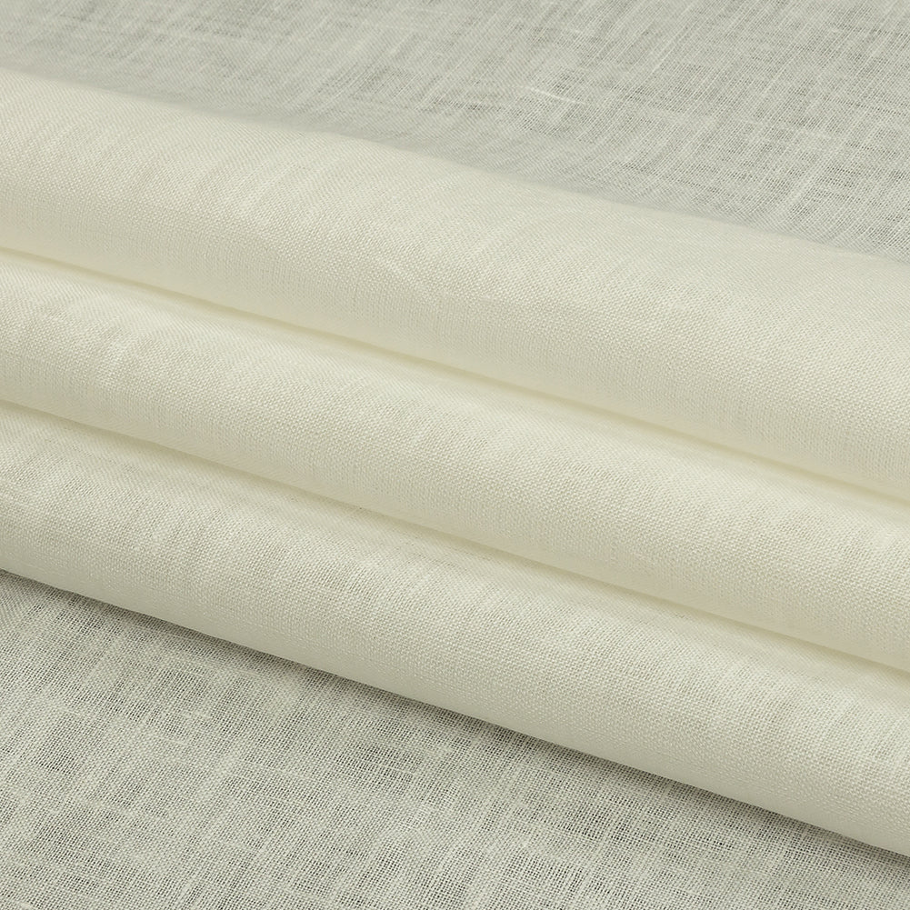 Famous Australian Designer Egret Lightweight Linen Woven