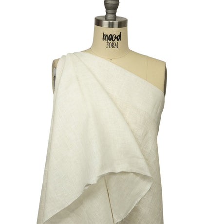 Famous Australian Designer Egret Lightweight Linen Woven