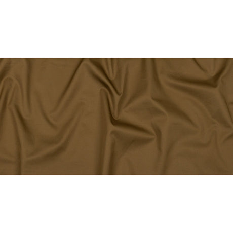 Famous Australian Designer Dark Sand Lightweight Cotton Twill