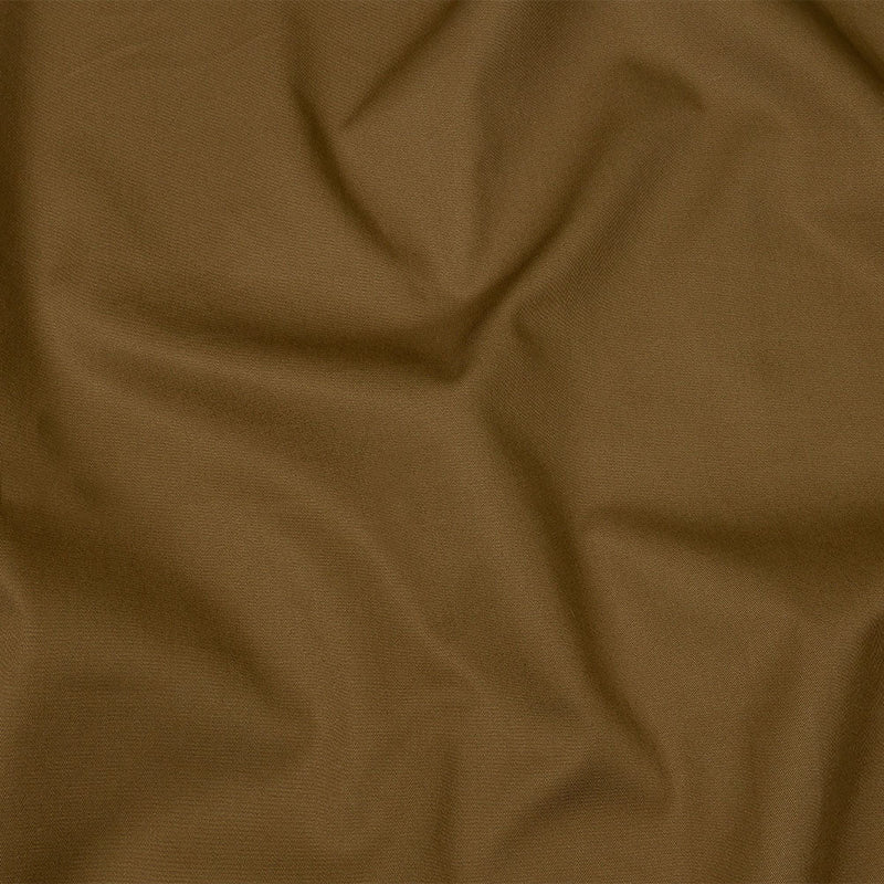 Famous Australian Designer Dark Sand Lightweight Cotton Twill