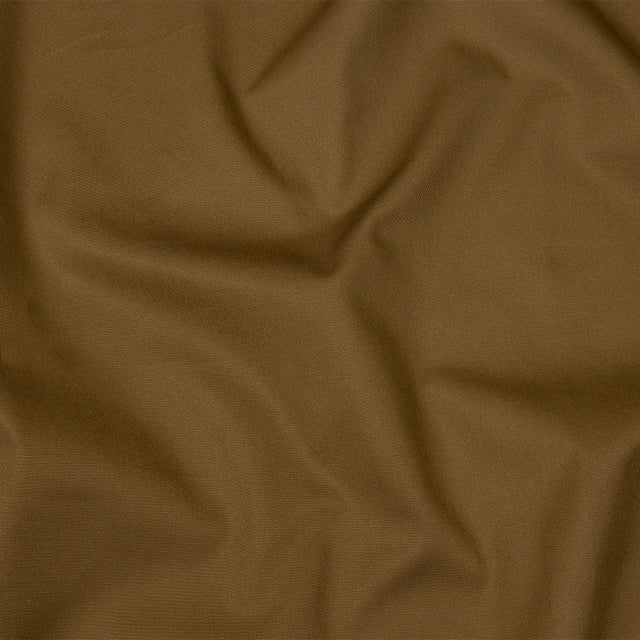 Famous Australian Designer Dark Sand Lightweight Cotton Twill