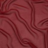 Famous Australian Designer Clay Red Viscose Georgette