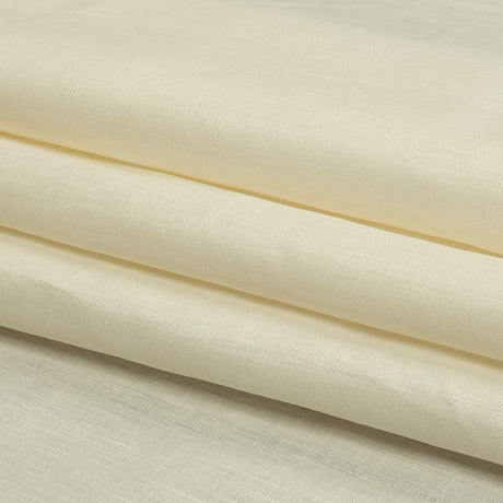Famous Australian Designer Pristine Glazed Linen Woven