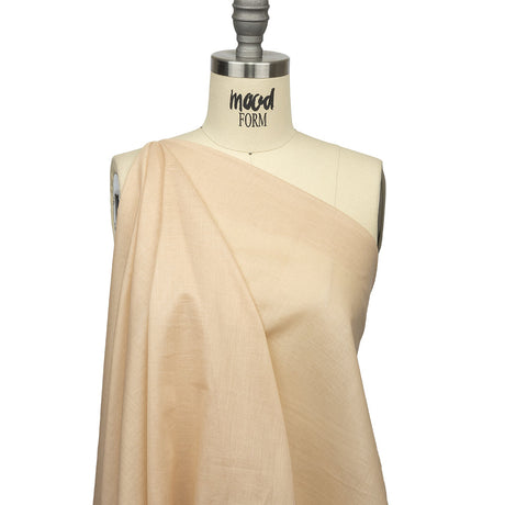 Famous Australian Designer Light Peach Cotton Voile Lining