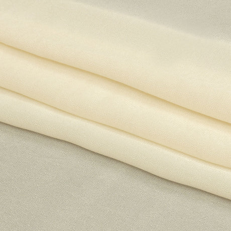 Famous Australian Designer Cream Viscose Georgette