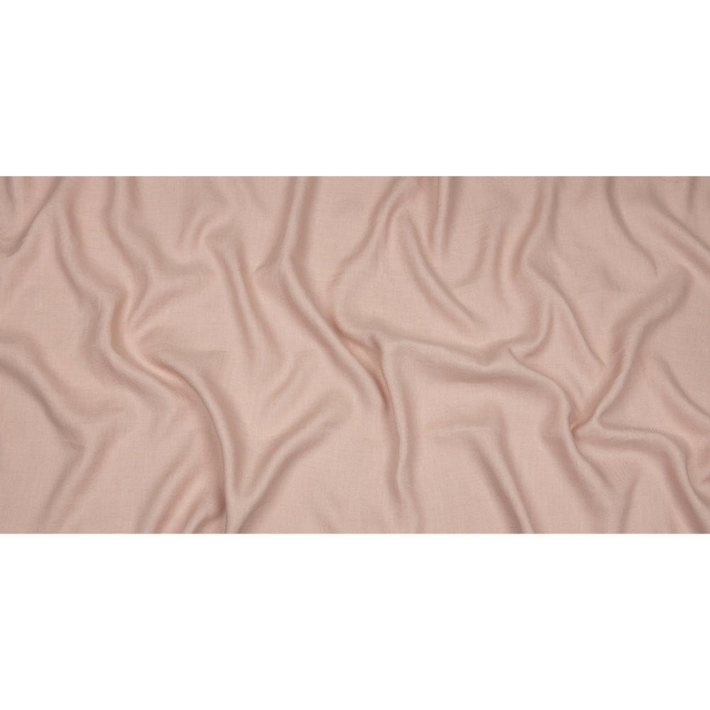 Famous Australian Designer Dusty Pink Stretch Linen and Viscose Twill Suiting
