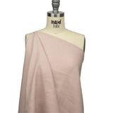 Famous Australian Designer Dusty Pink Stretch Linen and Viscose Twill Suiting