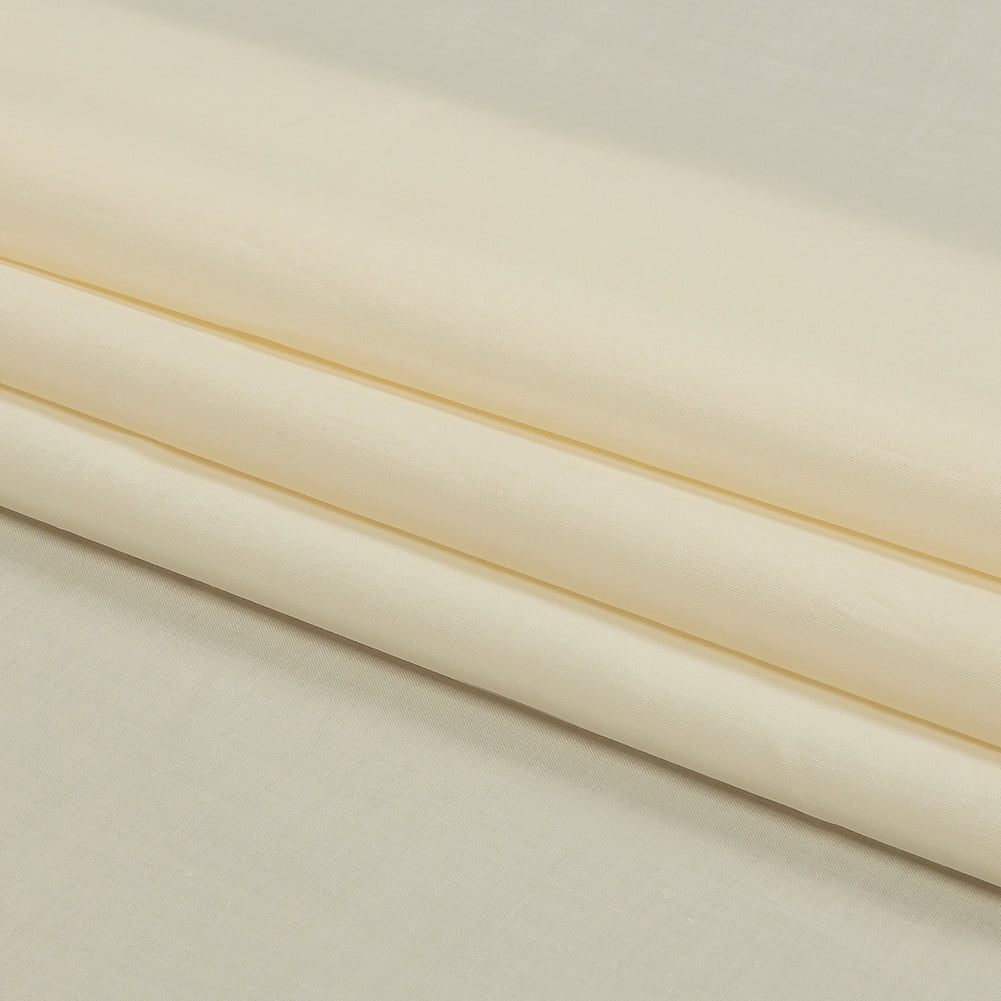Famous Australian Designer Cream Heavy Cotton Voile