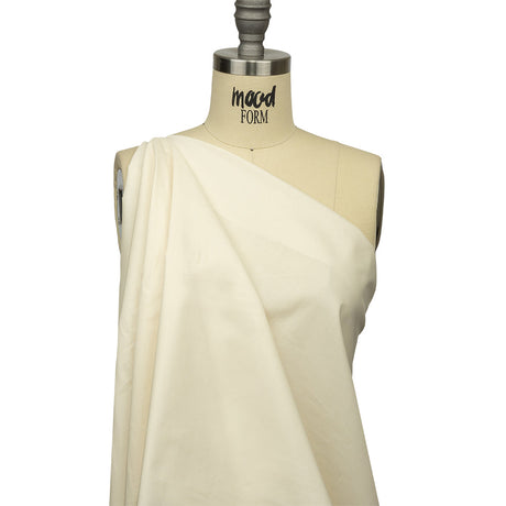 Famous Australian Designer Cream Heavy Cotton Voile