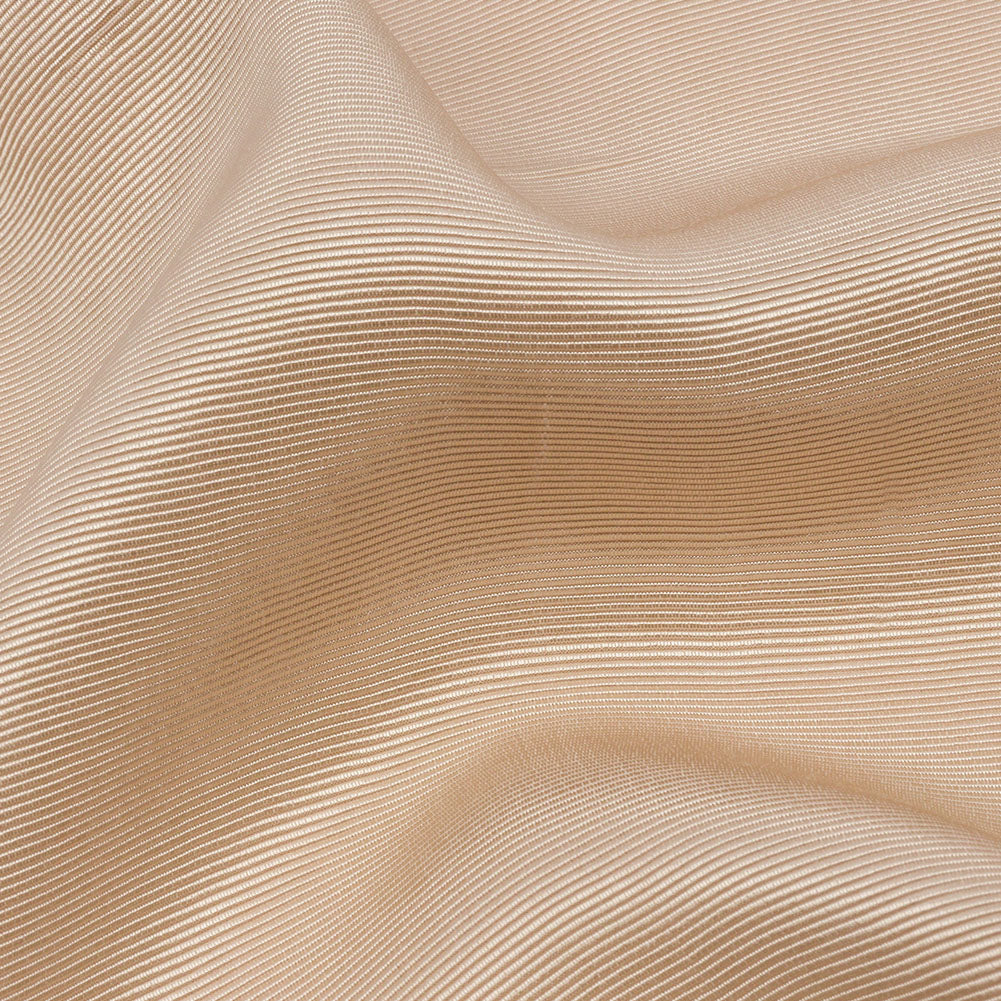 Famous Australian Designer Tan Viscose Ottoman