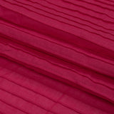 Famous Australian Designer Hot Pink Pintucked Cotton Lawn