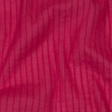 Famous Australian Designer Hot Pink Pintucked Cotton Lawn