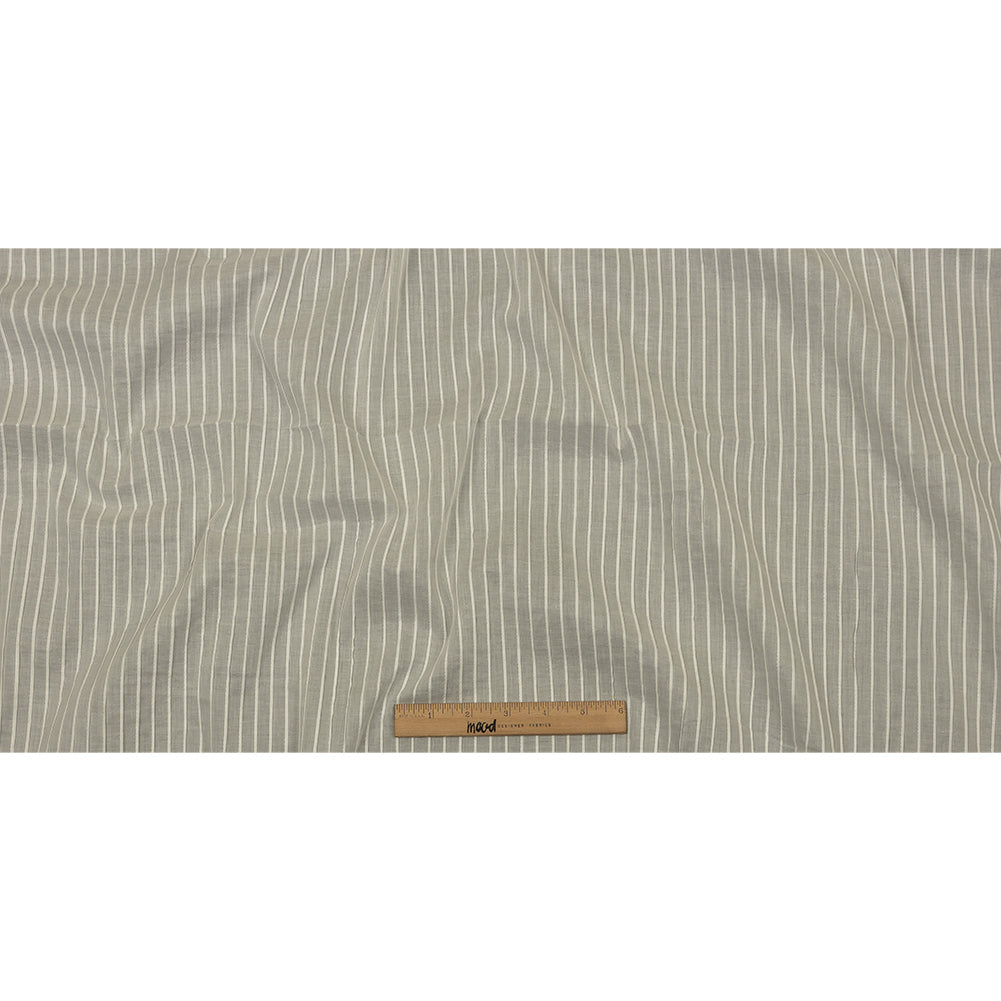 Famous Australian Designer White Pintucked Cotton Lawn