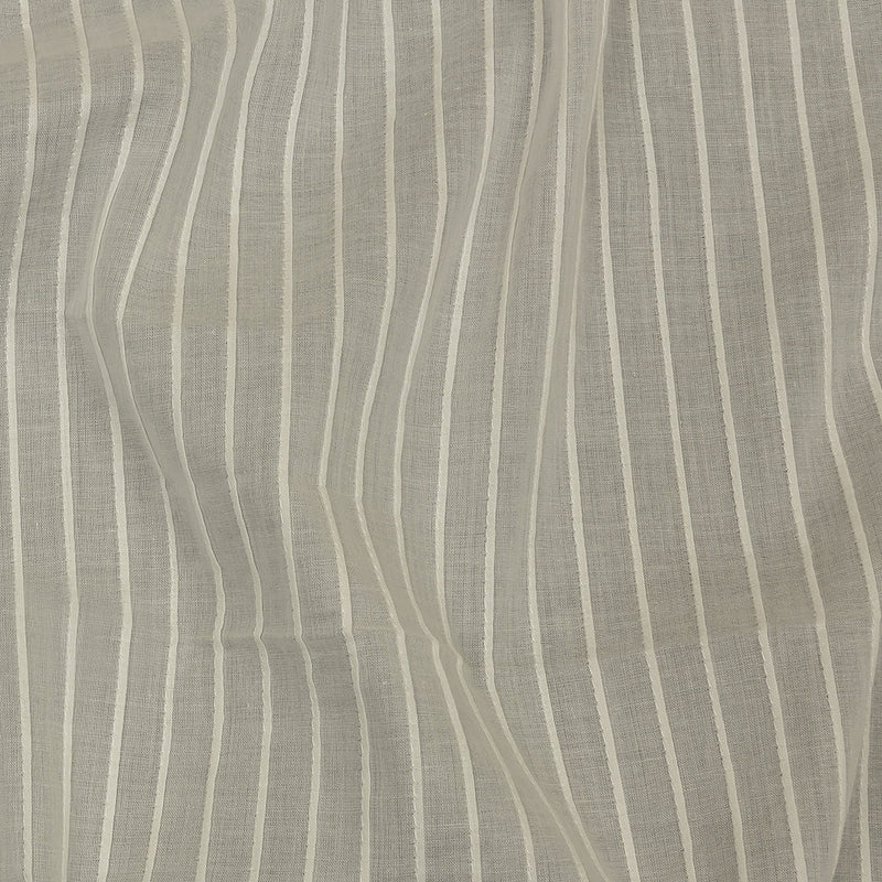Famous Australian Designer White Pintucked Cotton Lawn
